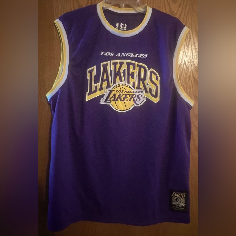 Los Angeles Lakers Purple Sleeveless Jersey